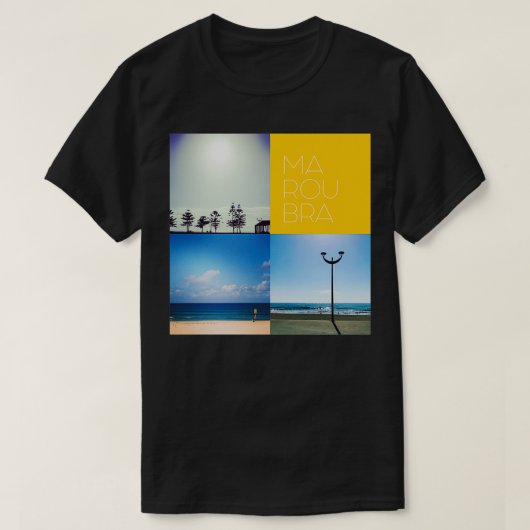 T-shirt La plage de Maroubra (Design devant)