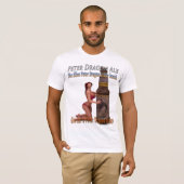 T-shirt La plage de Peter Dragon Ale (Devant entier)