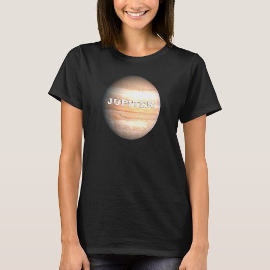 T-shirt La planète Jupiter (Devant)