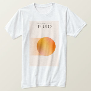 T-shirt La planète naine Pluton