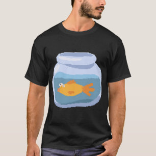T-shirt La Planète Vie Poisson Rouge