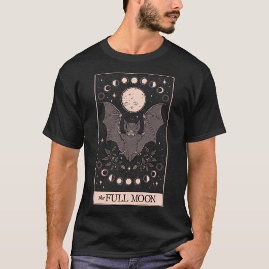 T-shirt La Pleine Lune drôle (Devant)