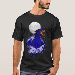 T-shirt La pleine lune transforme le monde de la jungle ef