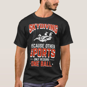 T-shirt La Plongée En Ciel Parce Que Les Autres Sports Ne