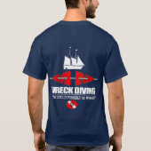 T-shirt La Plongée En Eau (Qu'Est-Ce Qui Pourrait Se Passe (Dos)