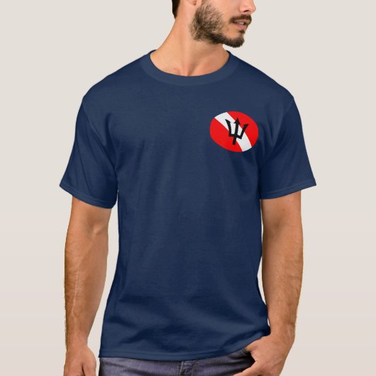 T-shirt La Plongée En Eau (Qu'Est-Ce Qui Pourrait Se Passe (Devant)