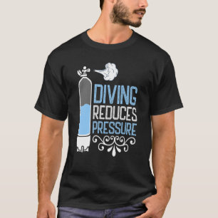 T-shirt La plongée réduit la pression de la plongée en apn