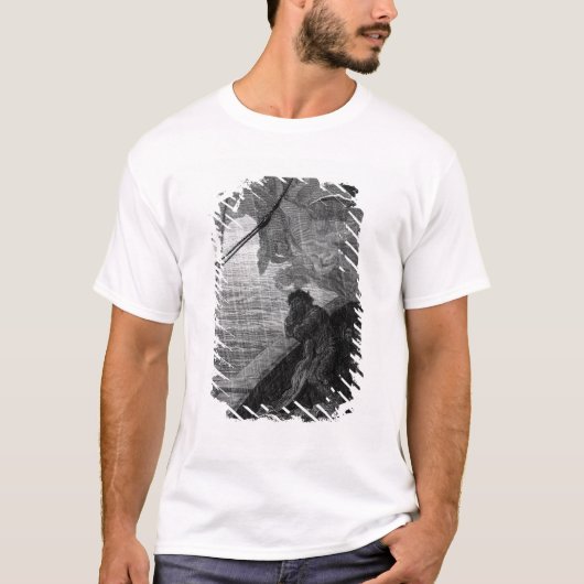 T-shirt La pluie commence à tomber (Devant)