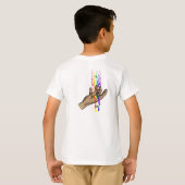 T-shirt La pluie curative 2016 de l'enfant (Dos entier)