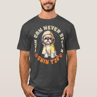 T-shirt La Pluie Ne Peut Jamais Arrêter Un Tzu Chiite