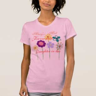 T-shirt La plupart de belle-fille préférée