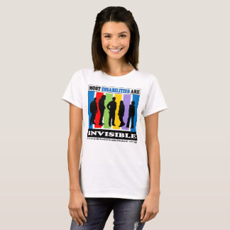 T-shirt La plupart des incapacités sont invisibles -