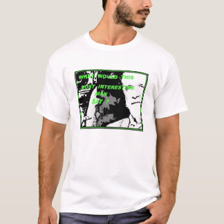 T-shirt La plupart d'homme intéressant dans la chemise du