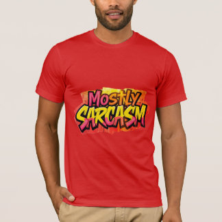 T-shirt La plupart du Sarcasme Graffiti Art Design