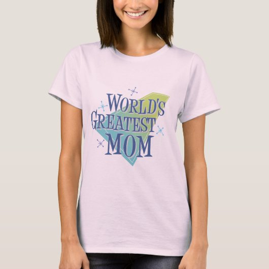 T-shirt La plus grande maman du monde (Devant)