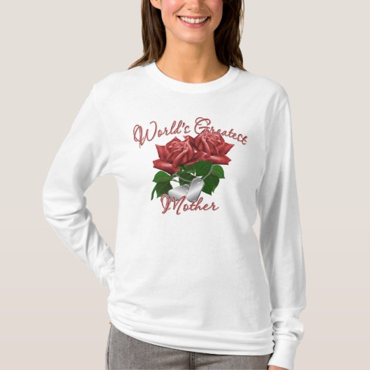 T-shirt La plus grande mère du monde (Devant)