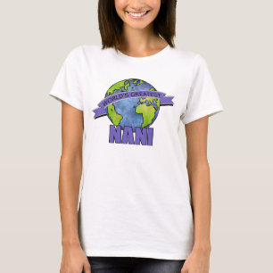 T-shirt La plus grande Nani du monde