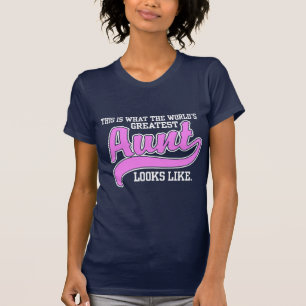 T-shirt La plus grande tante du monde