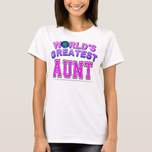 T-SHIRT LA PLUS GRANDE TANTE DU MONDE