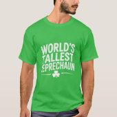 T-shirt La plus haute journée Leprechaun St. Patrick (Devant)
