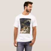 T-shirt La poissonnerie pendant le matin, 1880 (Devant entier)