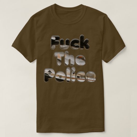 T-shirt La police (Design devant)