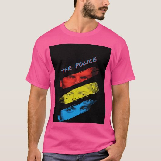 T-shirt La police (Devant)