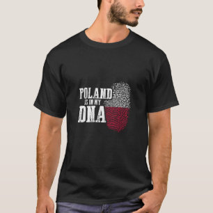 T-shirt La Pologne est dans mon ADN