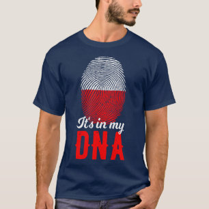T-shirt La Pologne est dans mon ADN