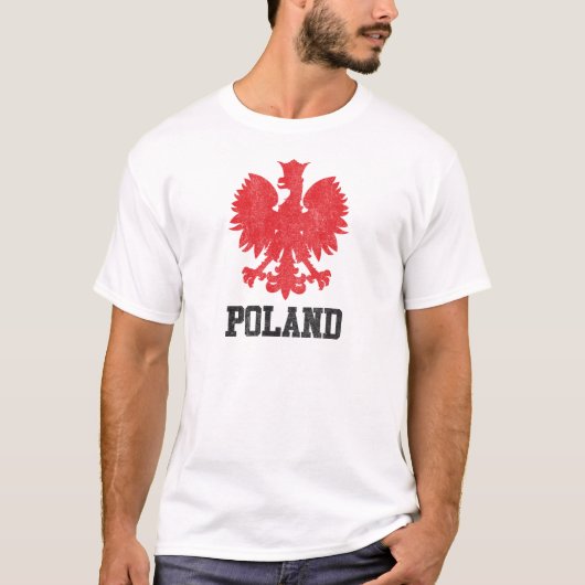 T-shirt La Pologne vintage (Devant)