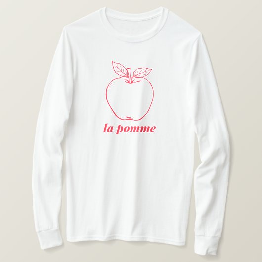 T-shirt la pomme (Design devant)