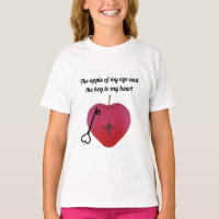 La pomme de mon oeil et la clé de mon coeur