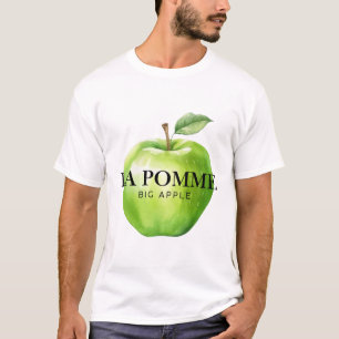 T-shirt La pomme, grosse pomme