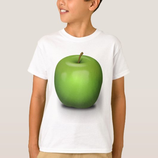 T-shirt La pomme verte (Devant)
