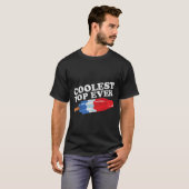 T-shirt La Pop la plus froide jamais Popsicle Funny Retro (Devant entier)