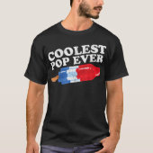 T-shirt La Pop la plus froide jamais Popsicle Funny Retro (Devant)