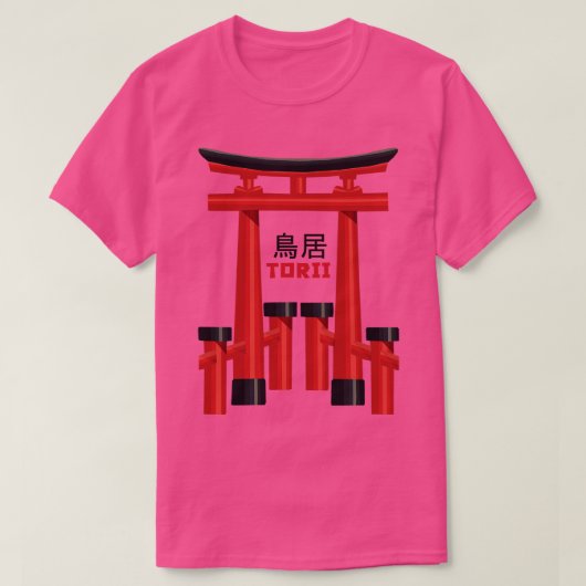 T-shirt La porte de Torii (Design devant)