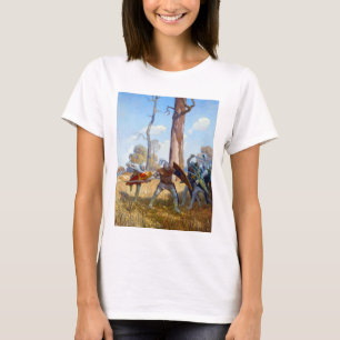 T-shirt La pose de sir Lamorak, vers 1922 par N.C. Wyeth
