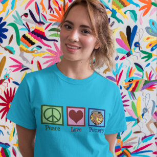 T-shirt La poterie de l'amour pour la paix
