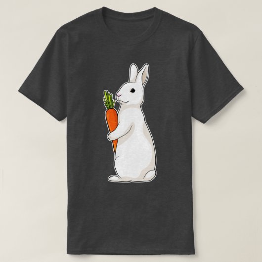 T-shirt La pourriture du lapin (Design devant)