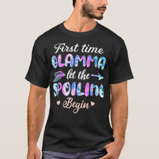 T-shirt La Première Fois Glamma Laisser Commencer Le Spoil