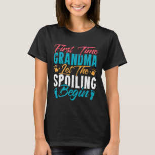 T-shirt La première fois que grand-mère laisse le spoiling