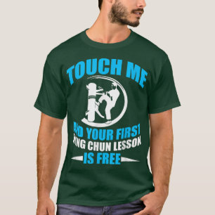 T-SHIRT LA PREMIÈRE LEÇON FUNNY EST GRATUITE ESCALIER CHUN