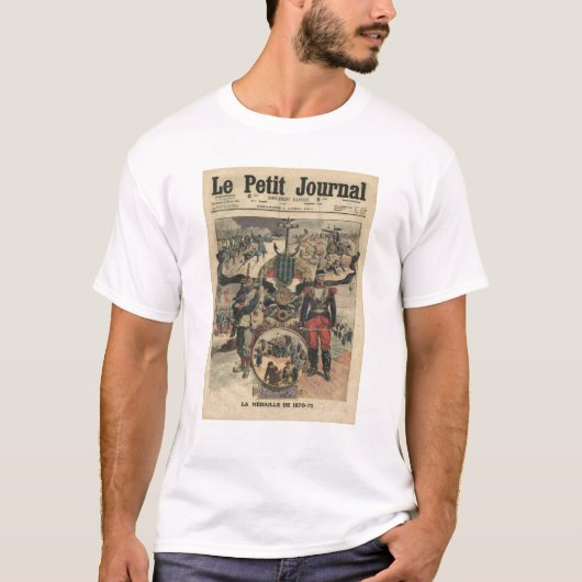 T-shirt La présentation de la médaille des combattants (Devant)