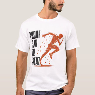 T-shirt La preuve est dans le sweat-shirt | Tee-shirt de r