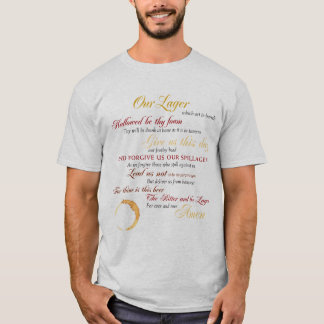 T-shirt La prière de la bière
