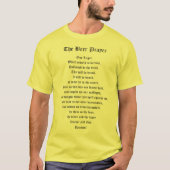 T-shirt La prière de la bière (Devant)