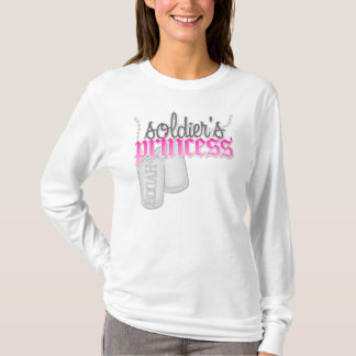T-shirt La princesse du soldat