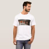 T-shirt La procession Mariage (Devant entier)