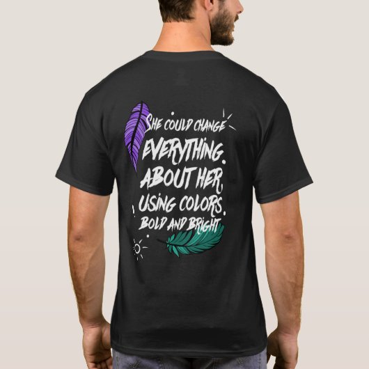 T-shirt La promenade de Jen (Dos)